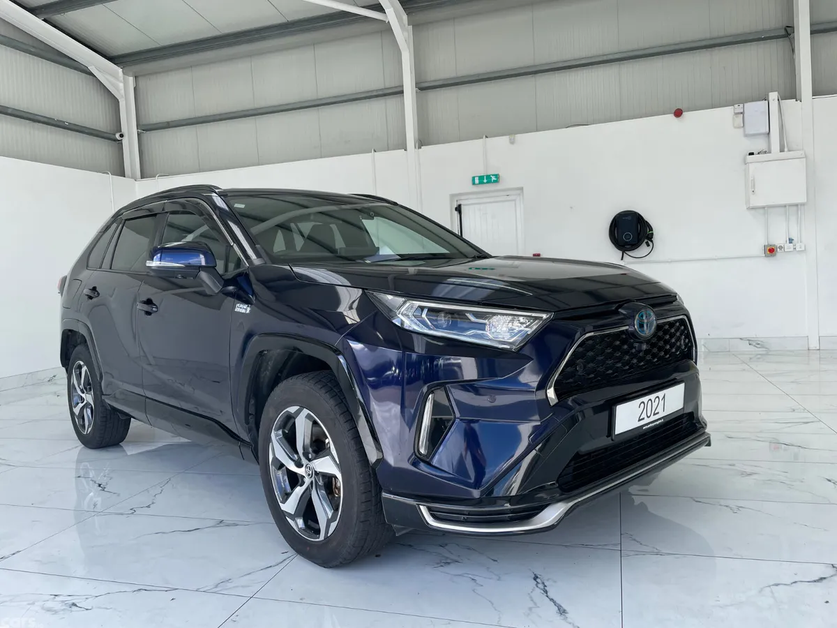 Toyota RAV4 Estate, Petrol Plug-in Hybrid, 2021, Blue