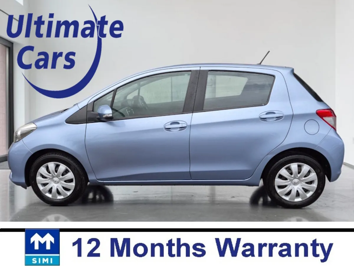 Toyota Yaris Hatchback, Petrol, 2014, Blue