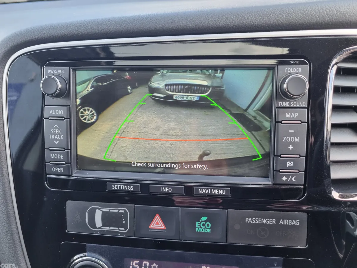 Mitsubishi Outlander SUV, Petrol Hybrid, 2014, Black