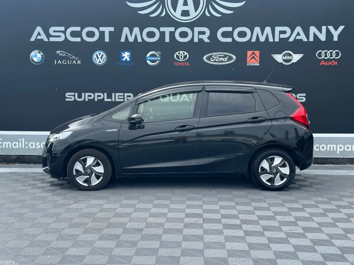 Honda Fit Hatchback, Petrol Hybrid, 2015, Black