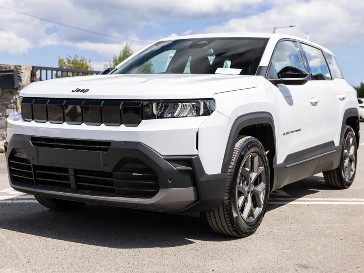 Jeep Compass SUV, Petrol Hybrid, 2026, White