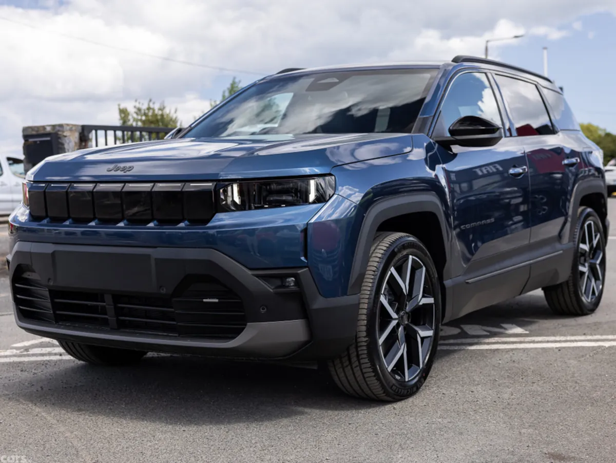 Jeep Compass SUV, Electric, 2026, Blue