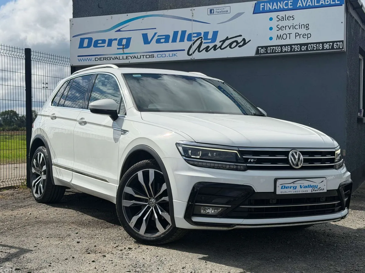 Volkswagen Tiguan SUV, Diesel, 2018, White