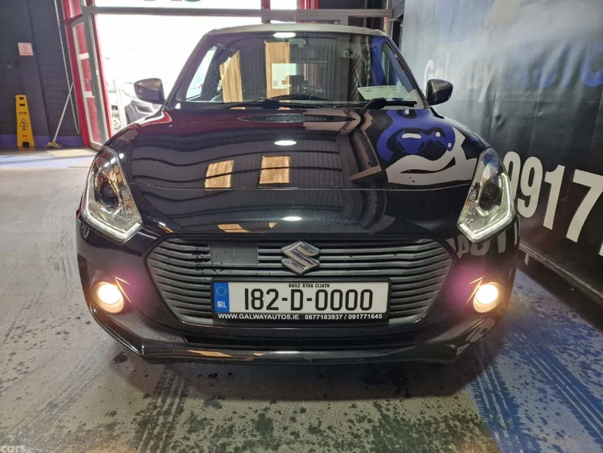 Suzuki Swift Hatchback, Petrol Hybrid, 2018, Black