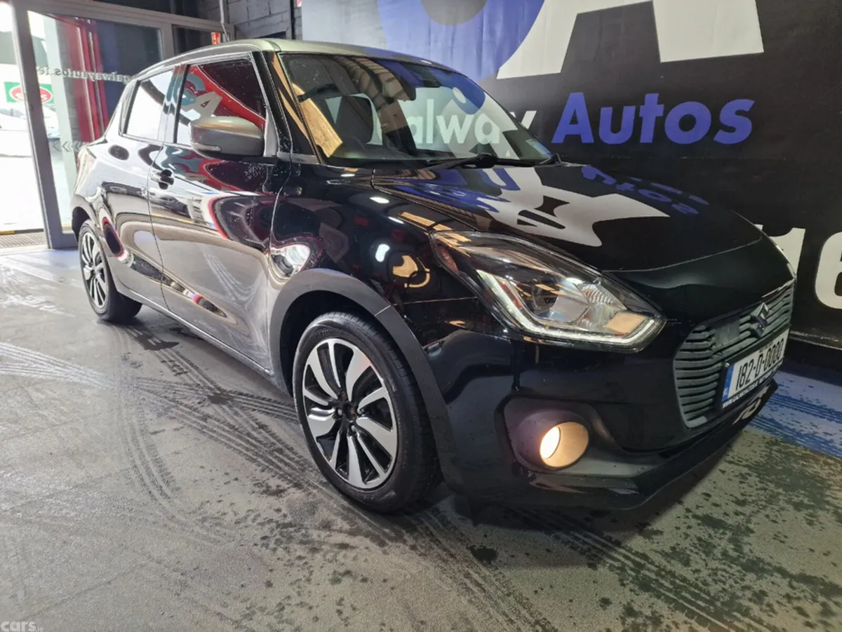 Suzuki Swift Hatchback, Petrol Hybrid, 2018, Black