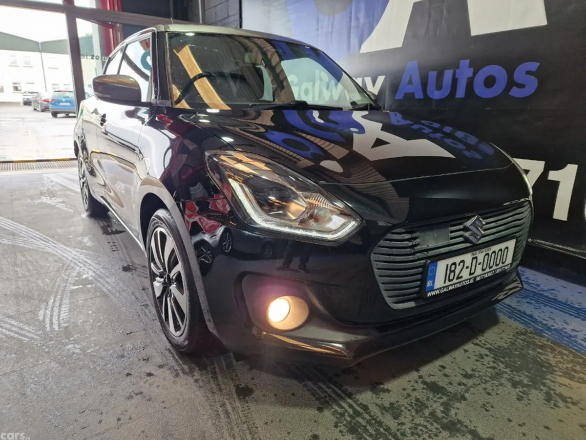 Suzuki Swift Hatchback, Petrol Hybrid, 2018, Black