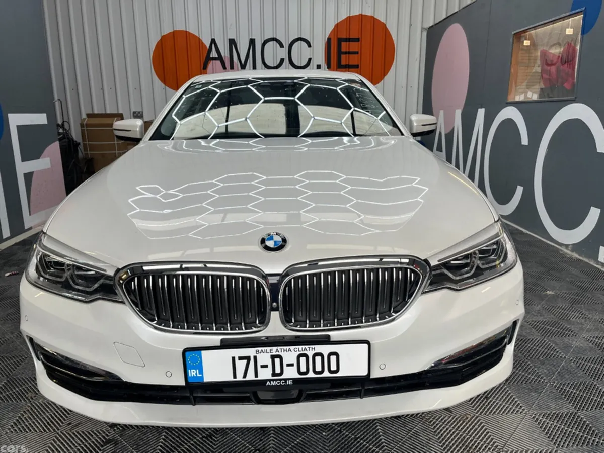 BMW 5-Series Saloon, Diesel, 2017, White