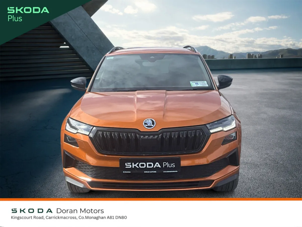 Skoda Karoq SUV, Diesel, 2023, Orange