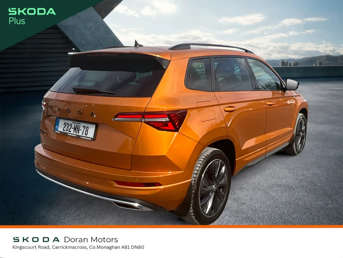 Skoda Karoq SUV, Diesel, 2023, Orange