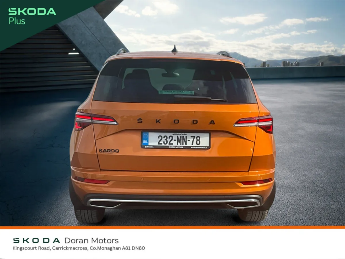 Skoda Karoq SUV, Diesel, 2023, Orange