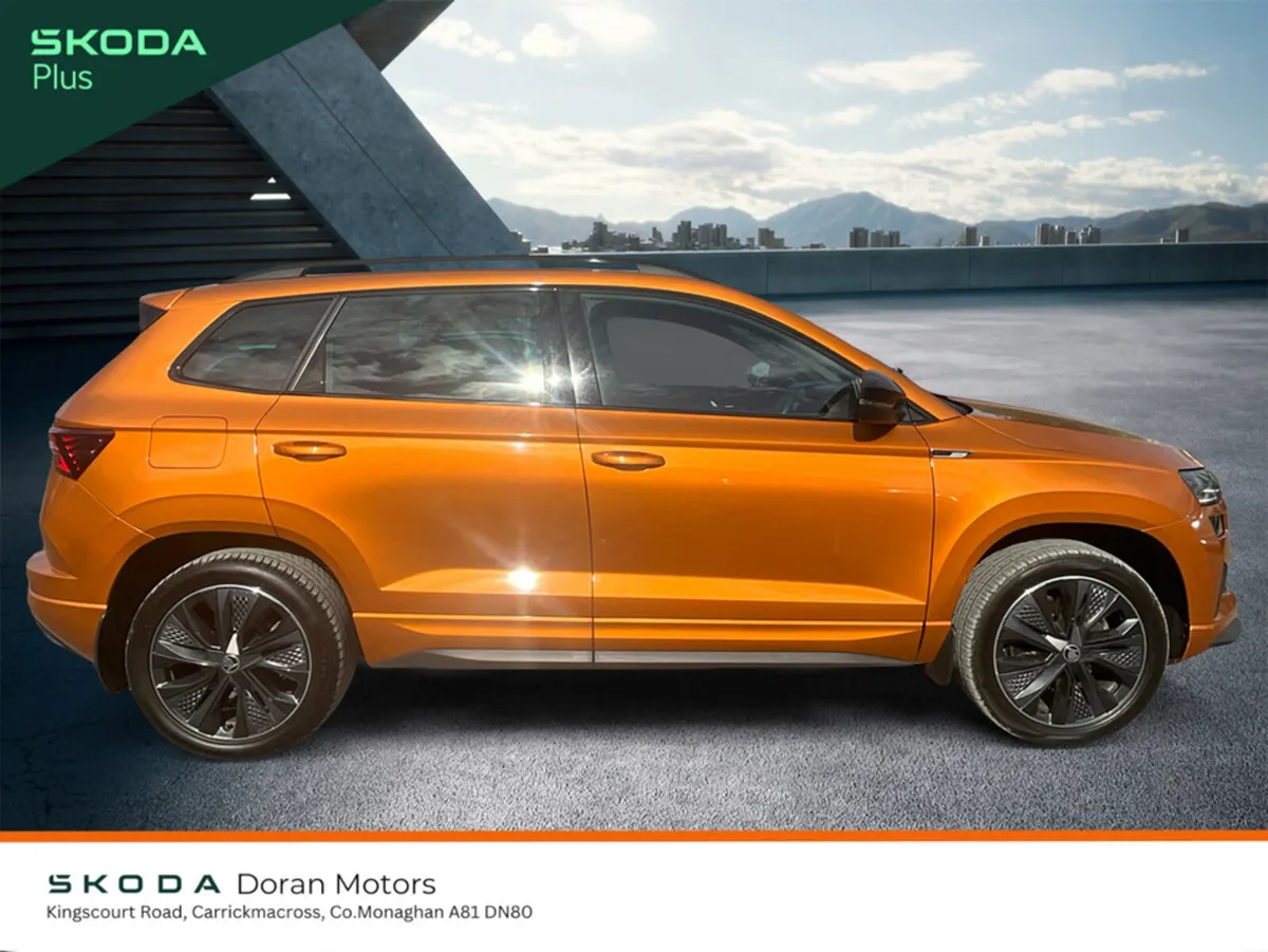 Skoda Karoq SUV, Diesel, 2023, Orange