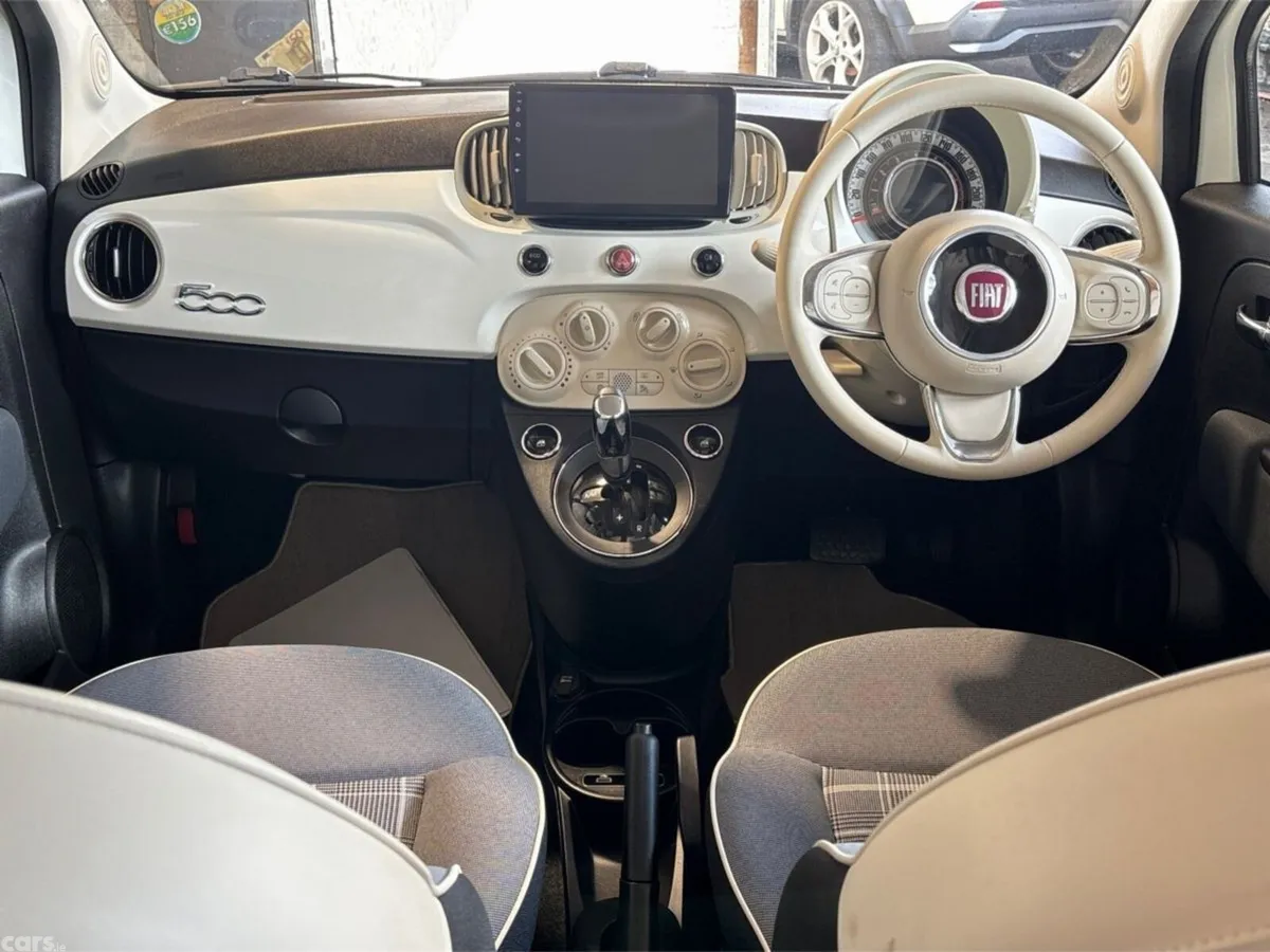 Fiat 500 Hatchback, Petrol, 2021, White