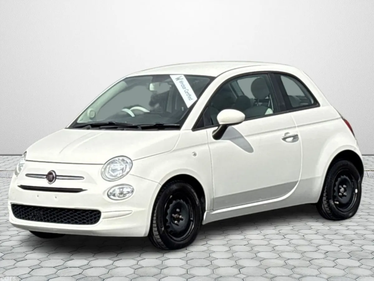 Fiat 500 Hatchback, Petrol, 2021, White