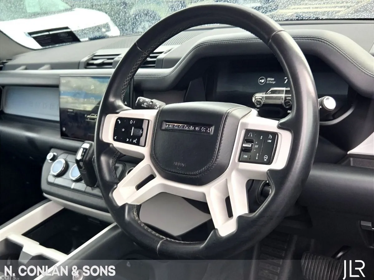 Land Rover Defender SUV, Petrol Plug-in Hybrid, 2025, Black