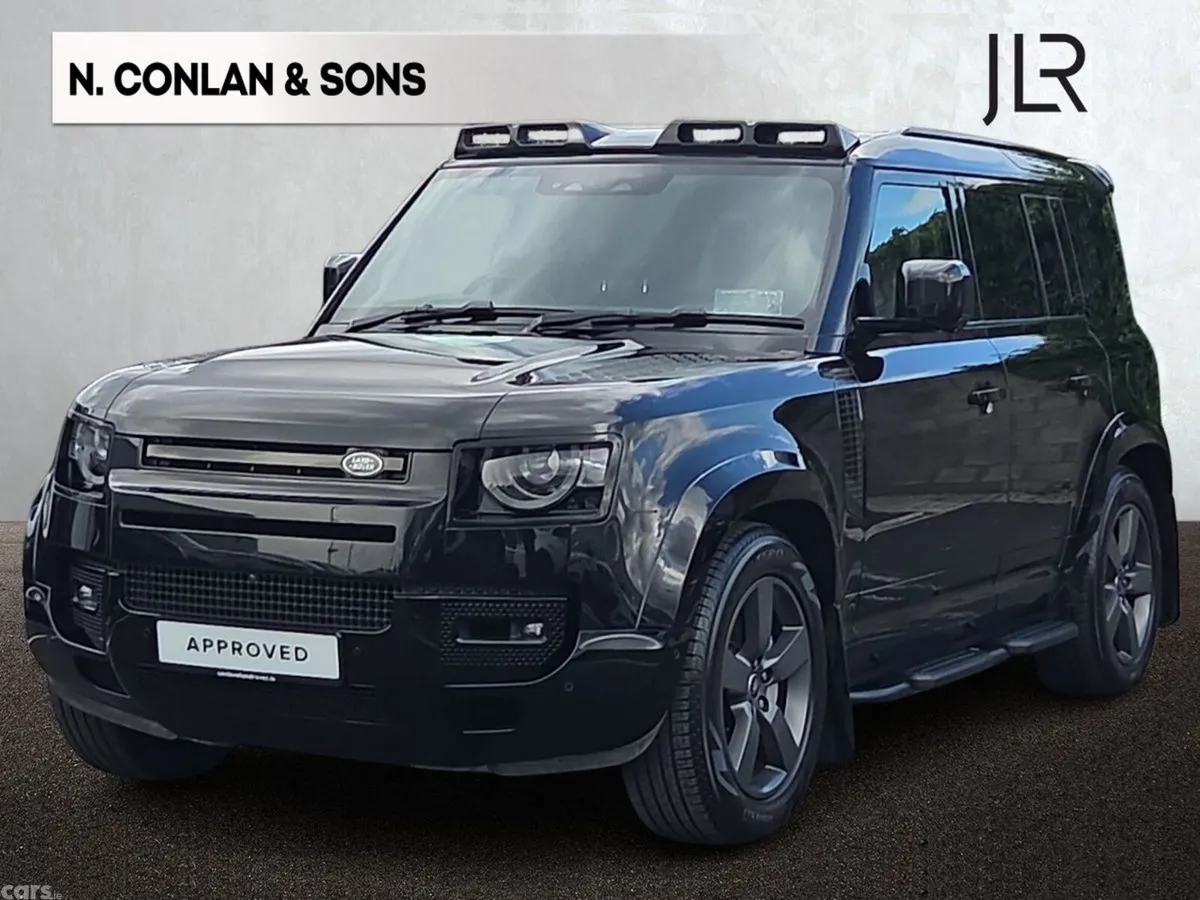 Land Rover Defender SUV, Petrol Plug-in Hybrid, 2025, Black
