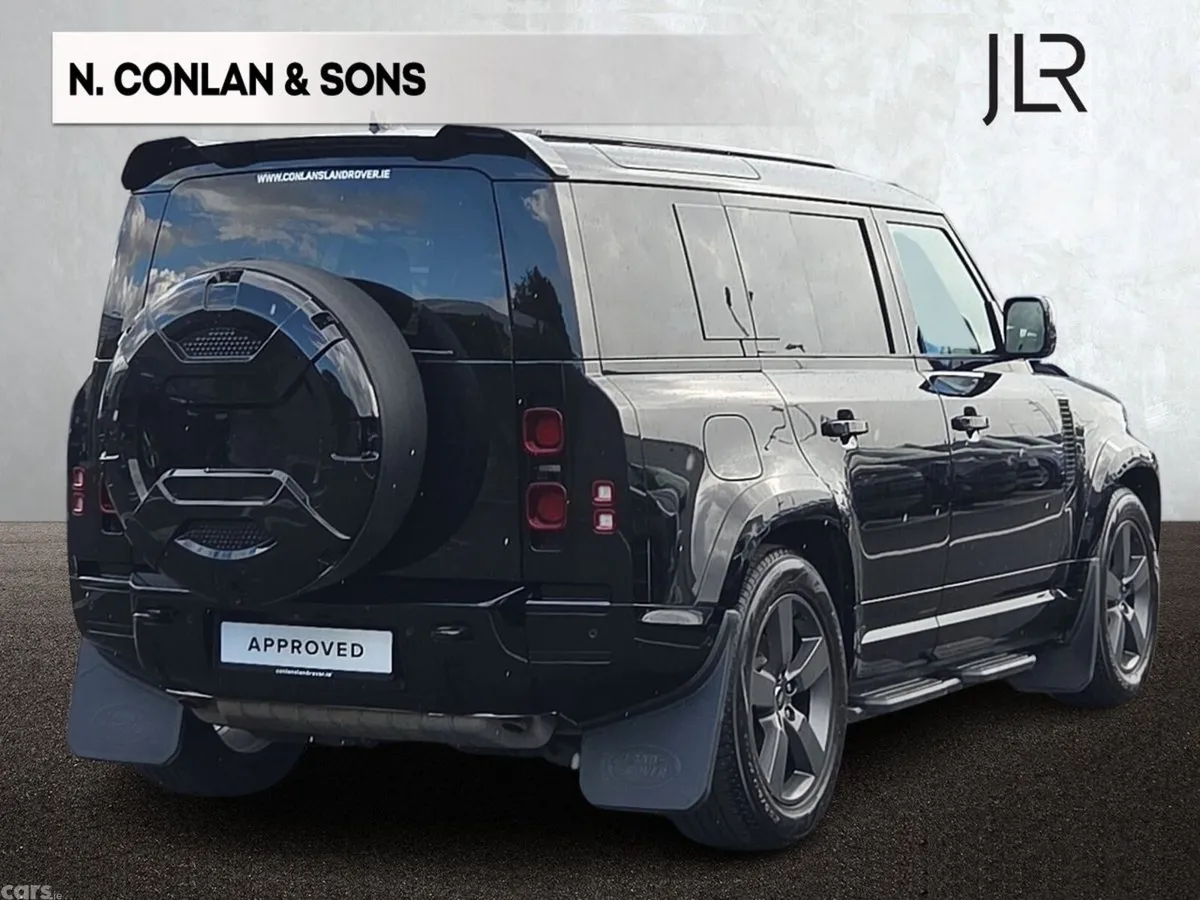 Land Rover Defender SUV, Petrol Plug-in Hybrid, 2025, Black