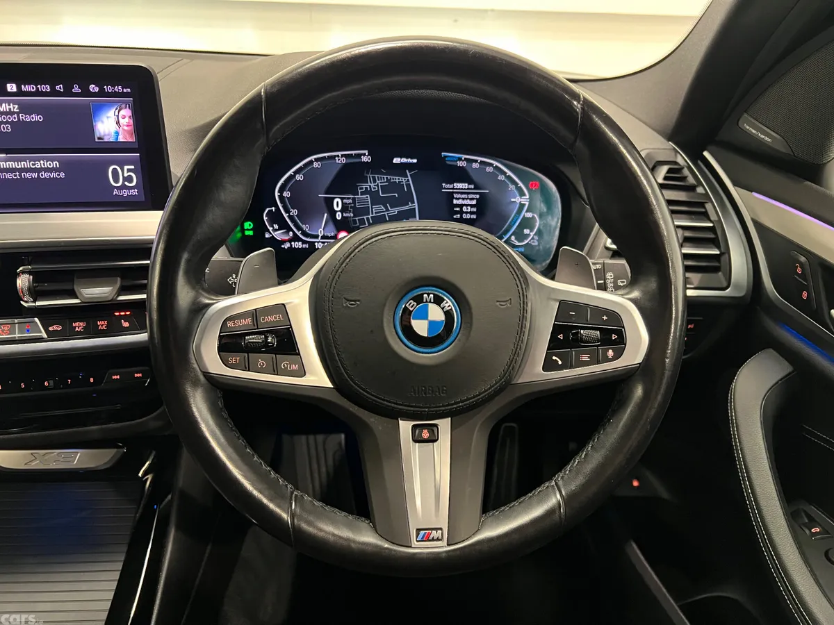 BMW X3 SUV, Petrol Plug-in Hybrid, 2023, Blue