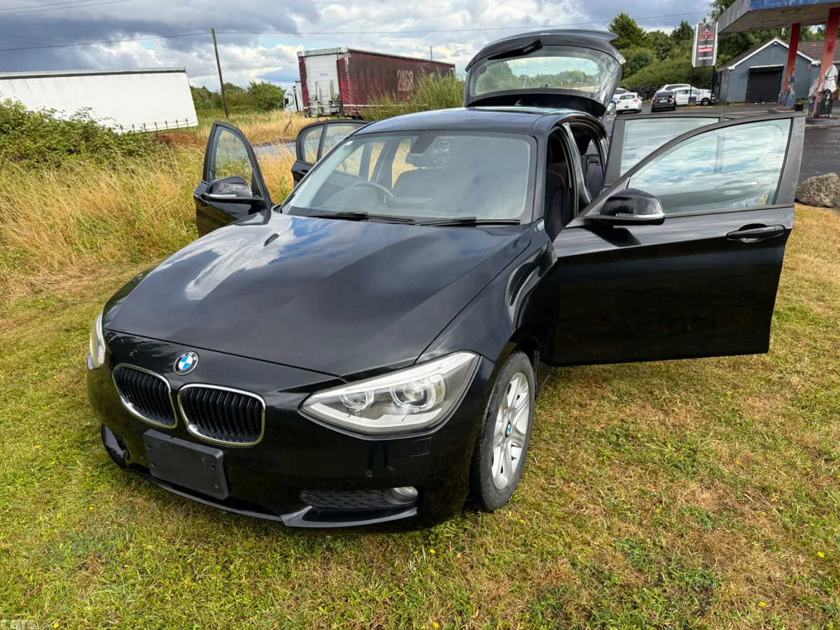 BMW 1-Series Hatchback, Petrol, 2014, Black