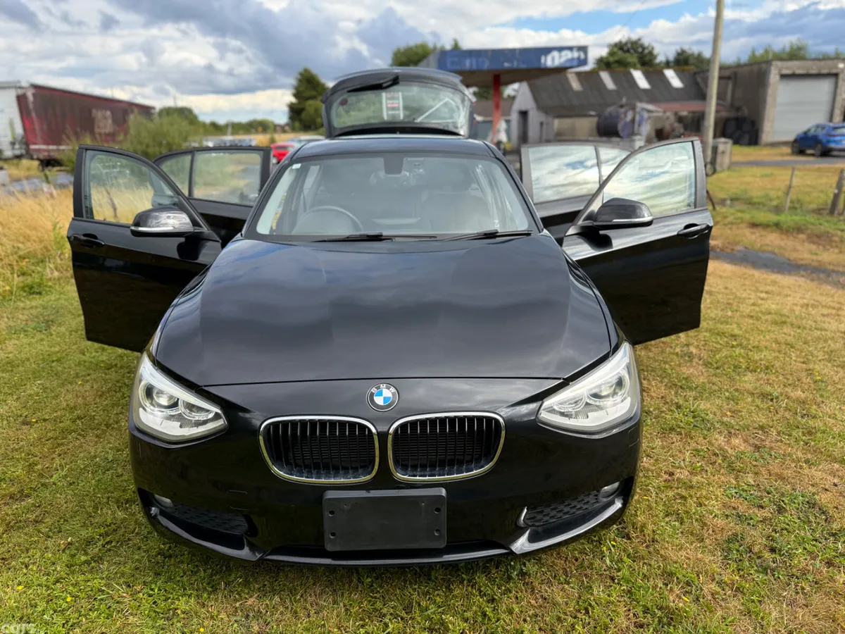BMW 1-Series Hatchback, Petrol, 2014, Black