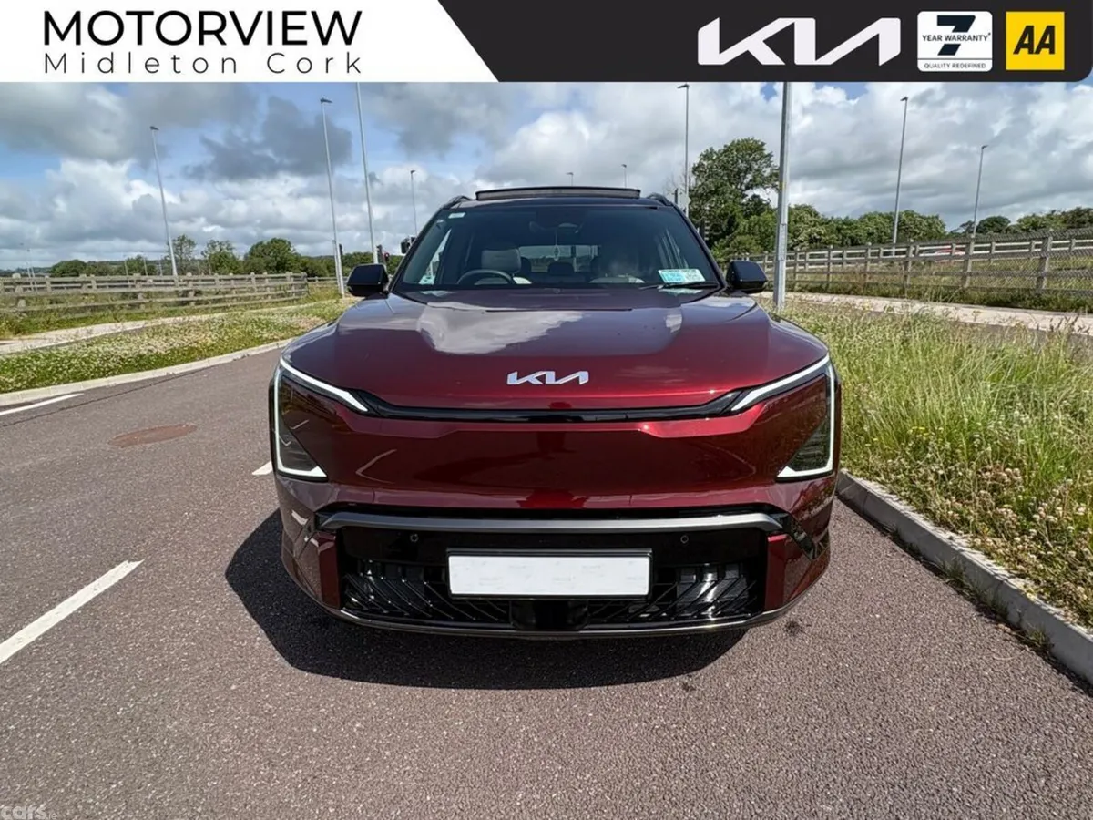 Kia EV5 SUV, Electric, 2027, Red