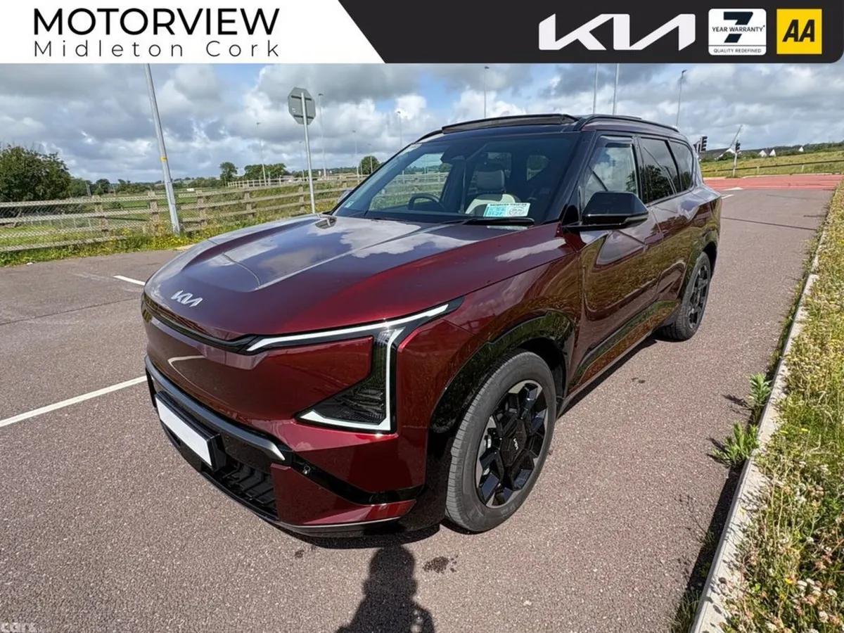 Kia EV5 SUV, Electric, 2027, Red