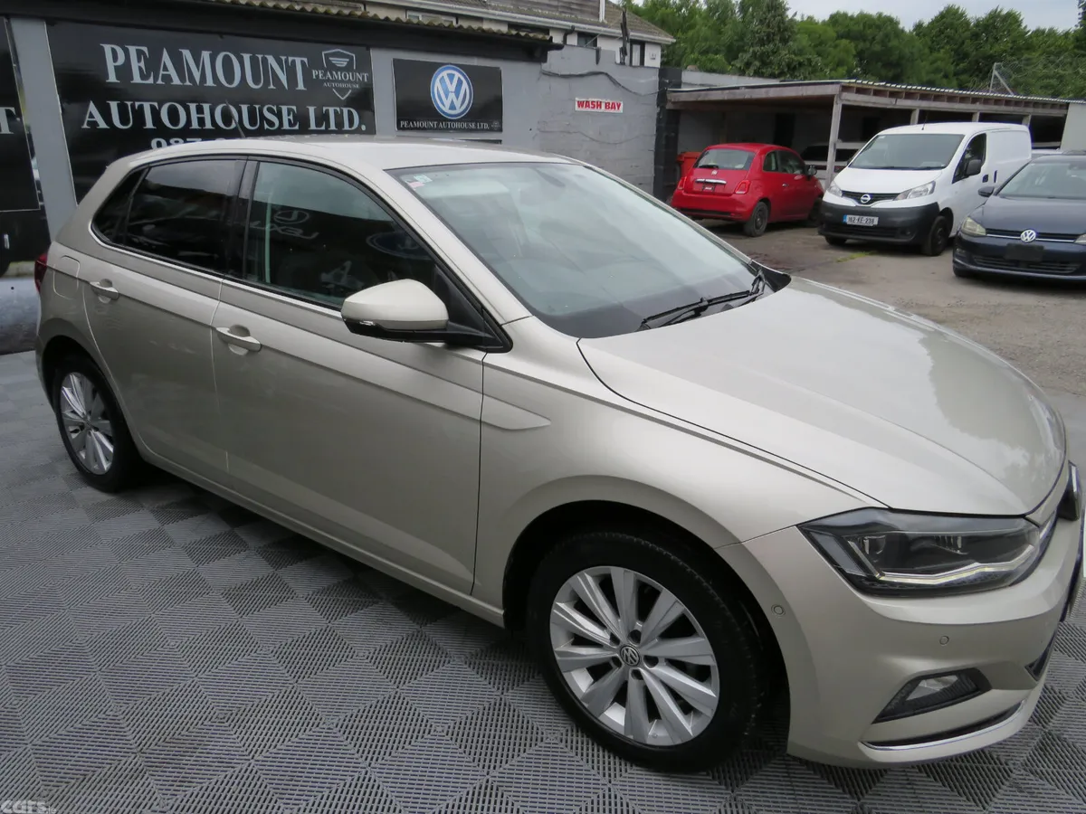 Volkswagen Polo Hatchback, Petrol, 2019, Gold