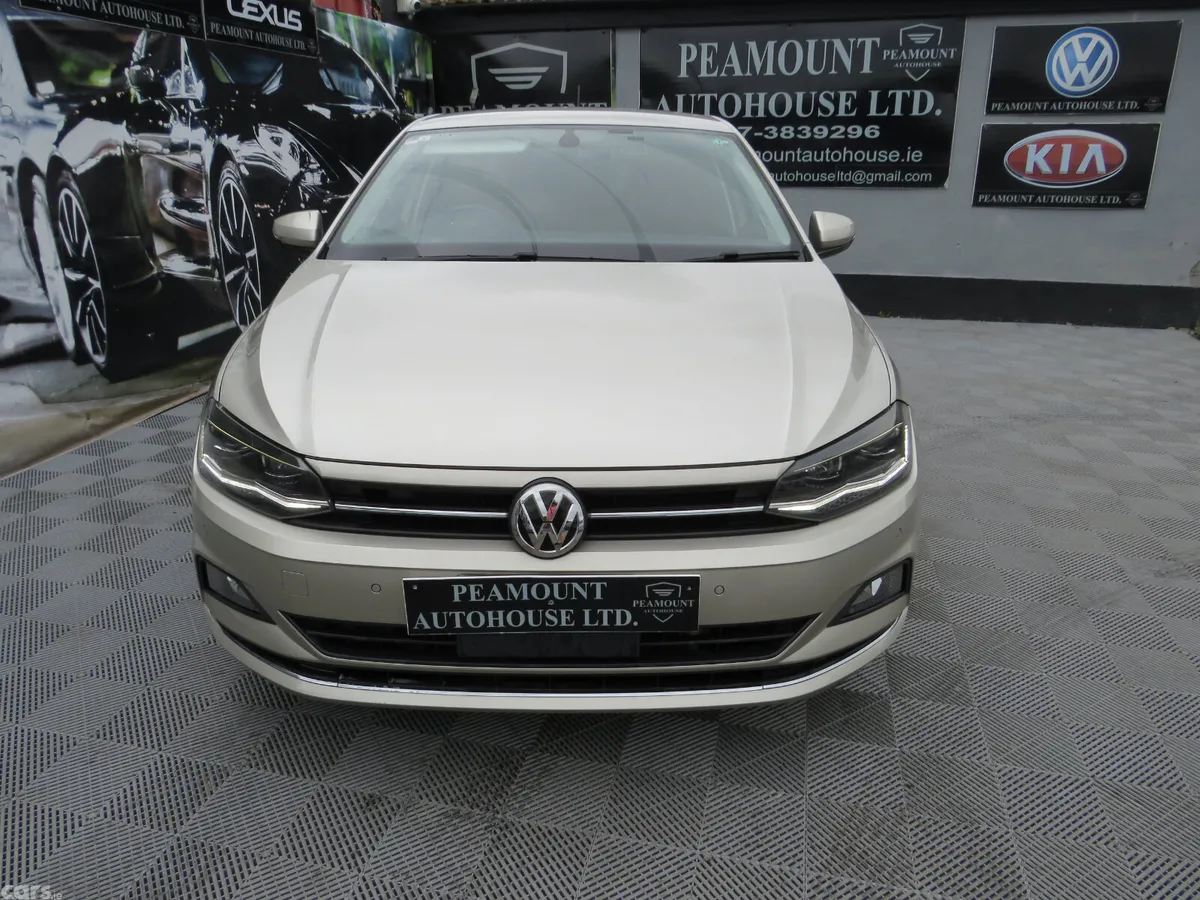 Volkswagen Polo Hatchback, Petrol, 2019, Gold
