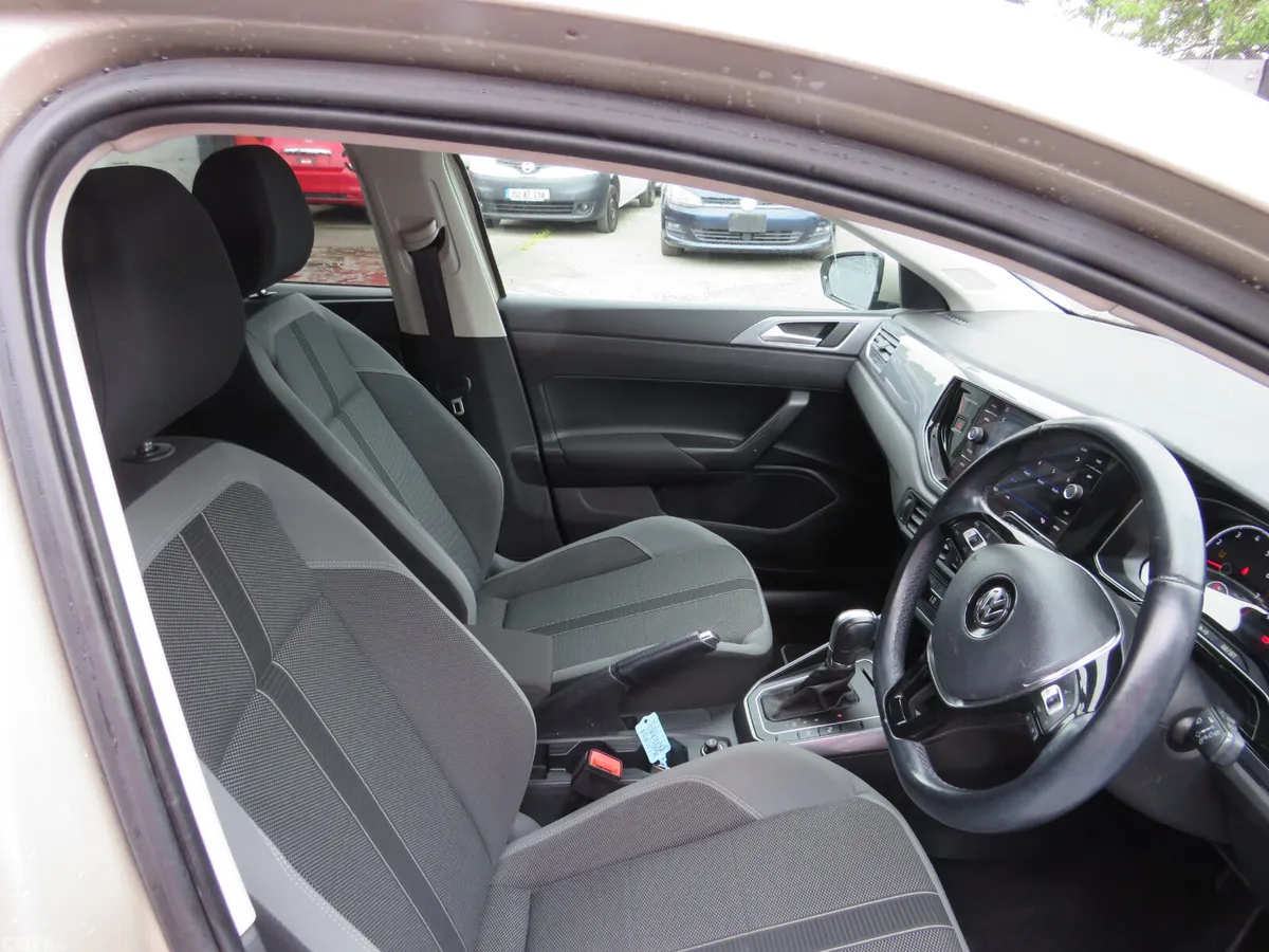 Volkswagen Polo Hatchback, Petrol, 2019, Gold