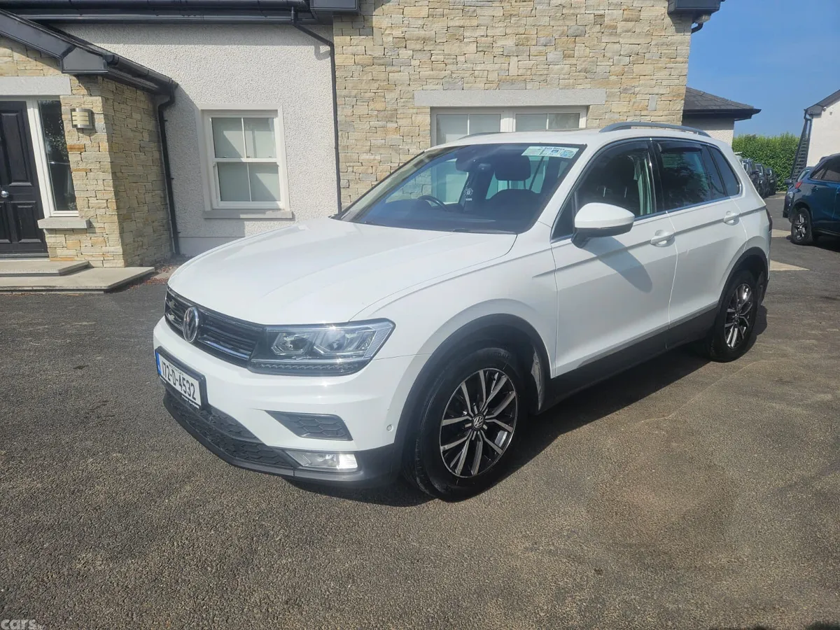 Volkswagen Tiguan SUV, Diesel, 2017, White