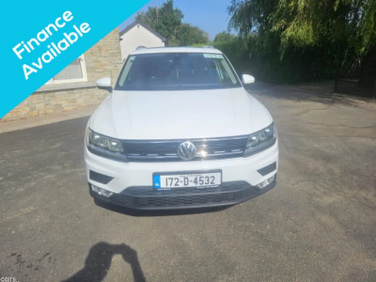 Volkswagen Tiguan SUV, Diesel, 2017, White