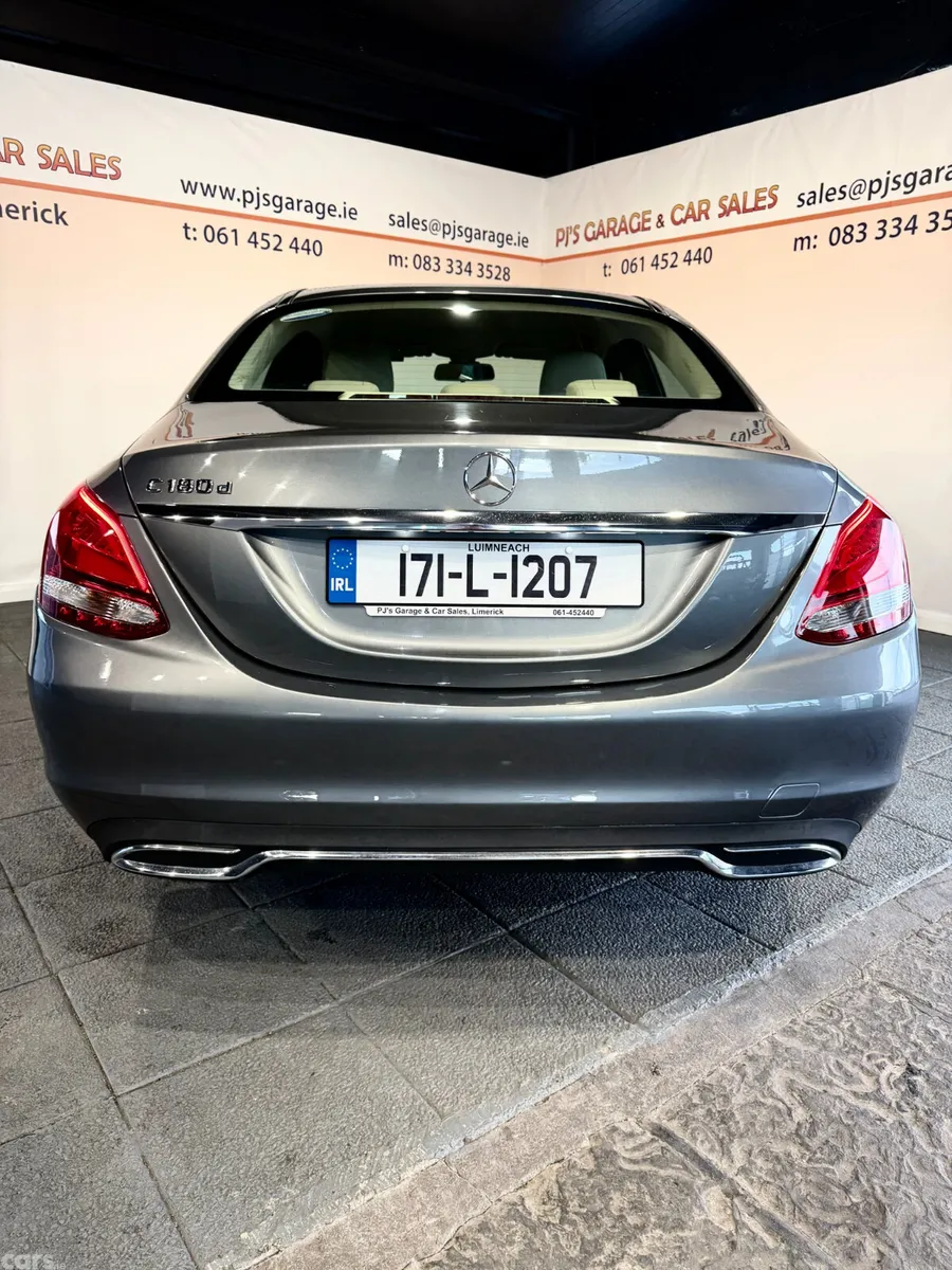 Mercedes-Benz C-Class Saloon, Diesel, 2017, Grey