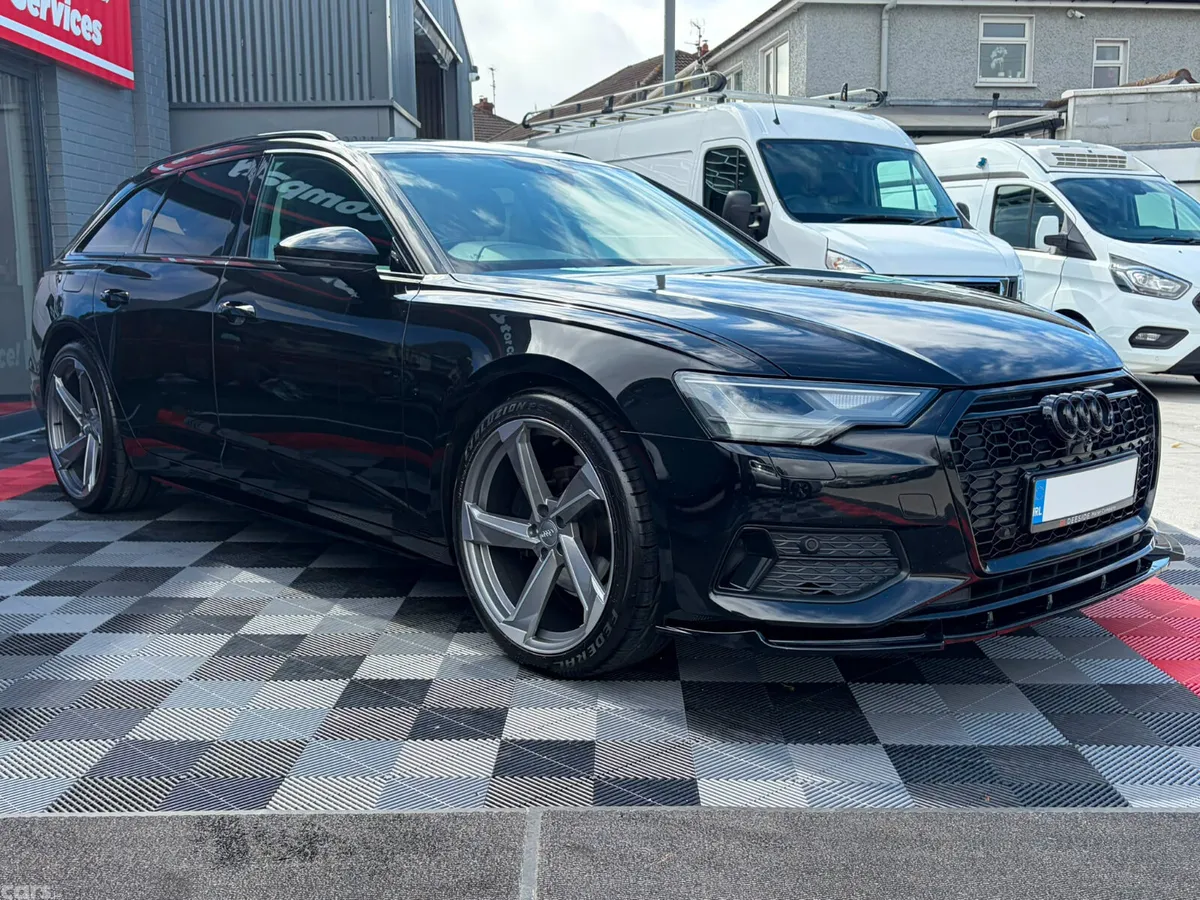 Audi A6 Estate, Diesel Hybrid, 2019, Black