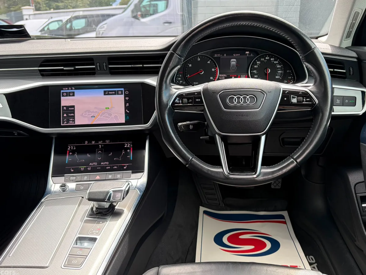 Audi A6 Estate, Diesel Hybrid, 2019, Black