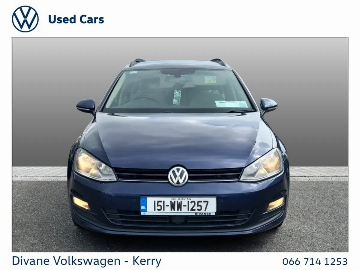 Volkswagen Golf Estate, Diesel, 2015, Blue