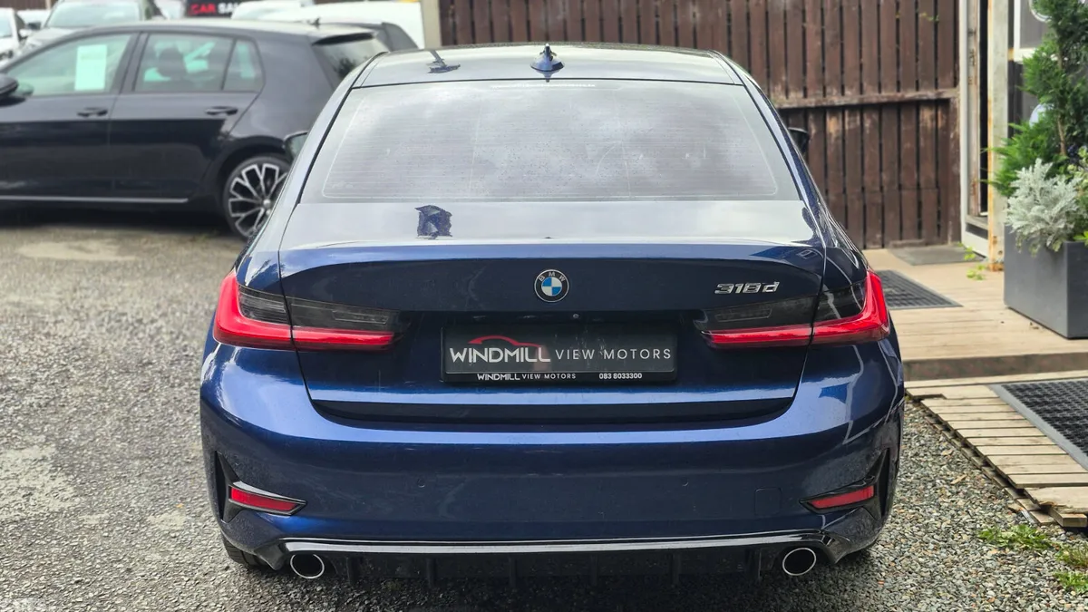 BMW 3-Series Saloon, Diesel, 2019, Blue