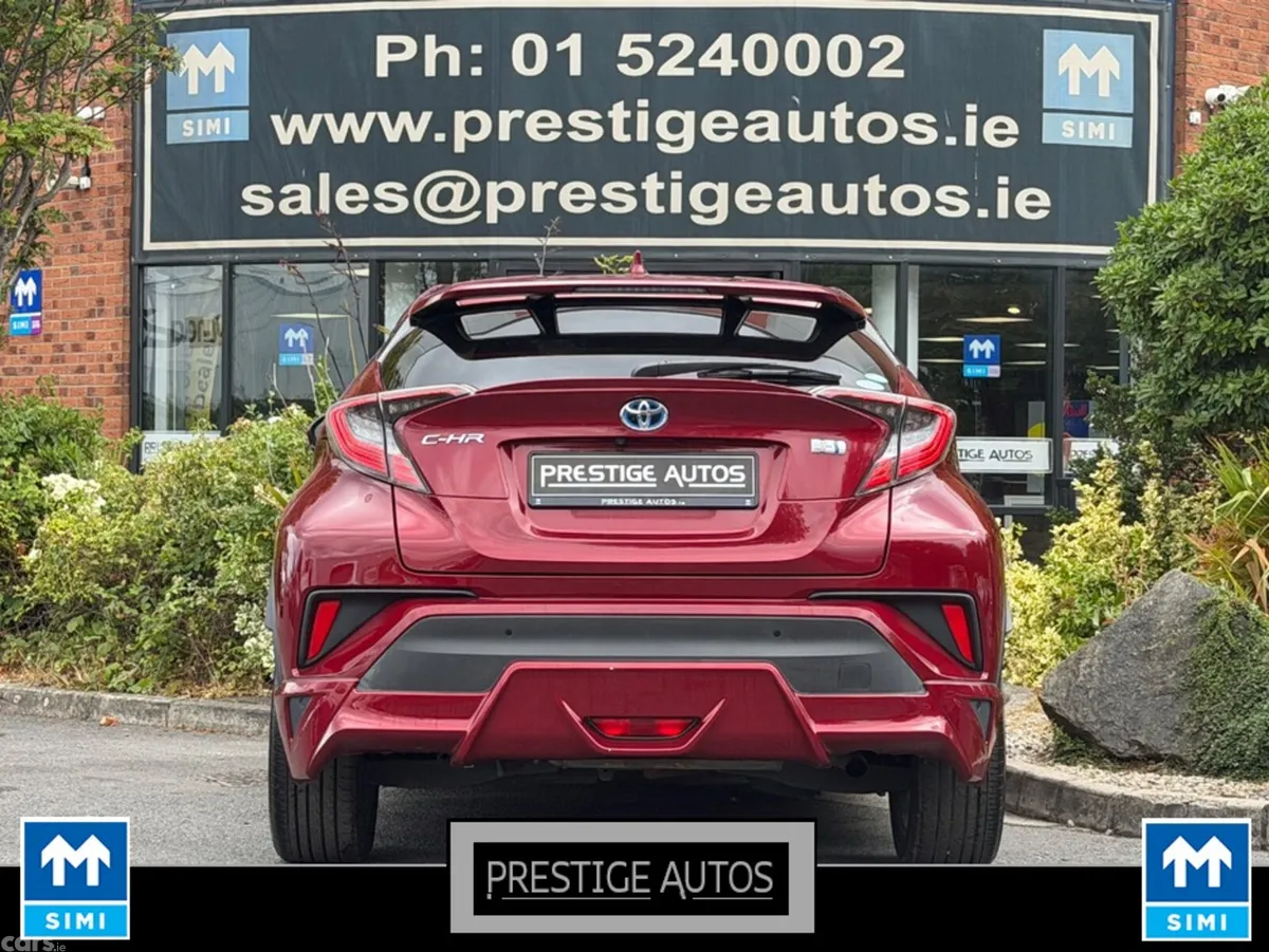 Toyota C-HR Hatchback, Petrol Hybrid, 2017, Red