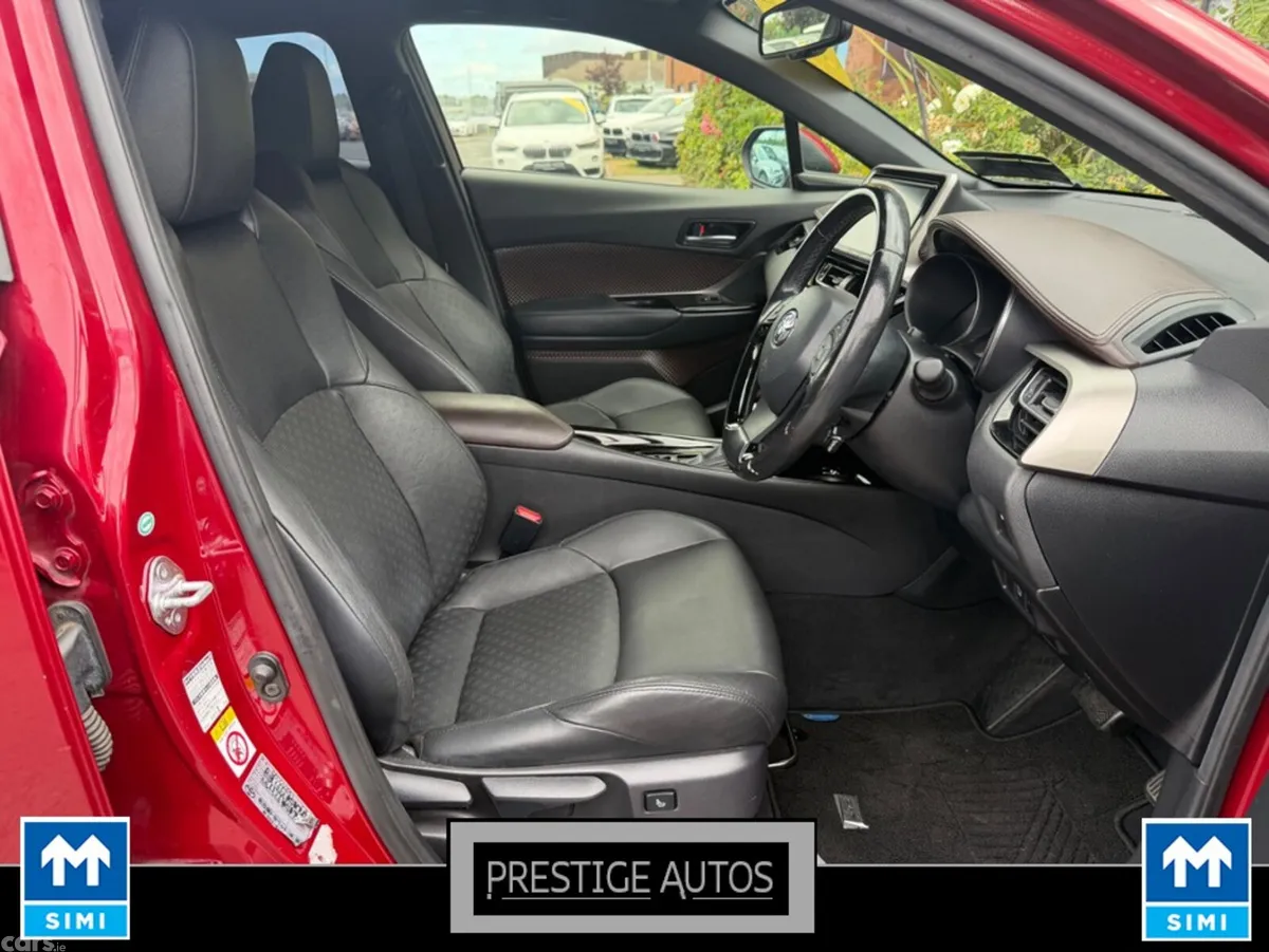 Toyota C-HR Hatchback, Petrol Hybrid, 2017, Red