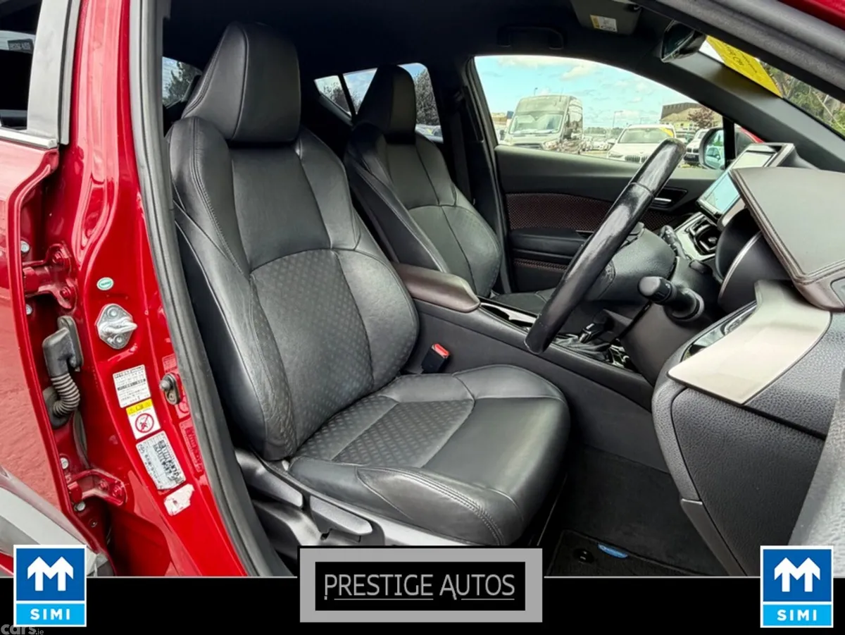 Toyota C-HR Hatchback, Petrol Hybrid, 2017, Red
