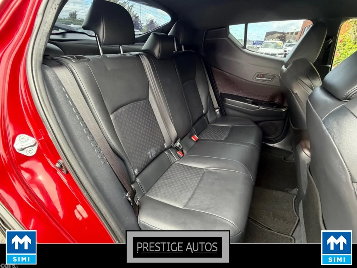 Toyota C-HR Hatchback, Petrol Hybrid, 2017, Red