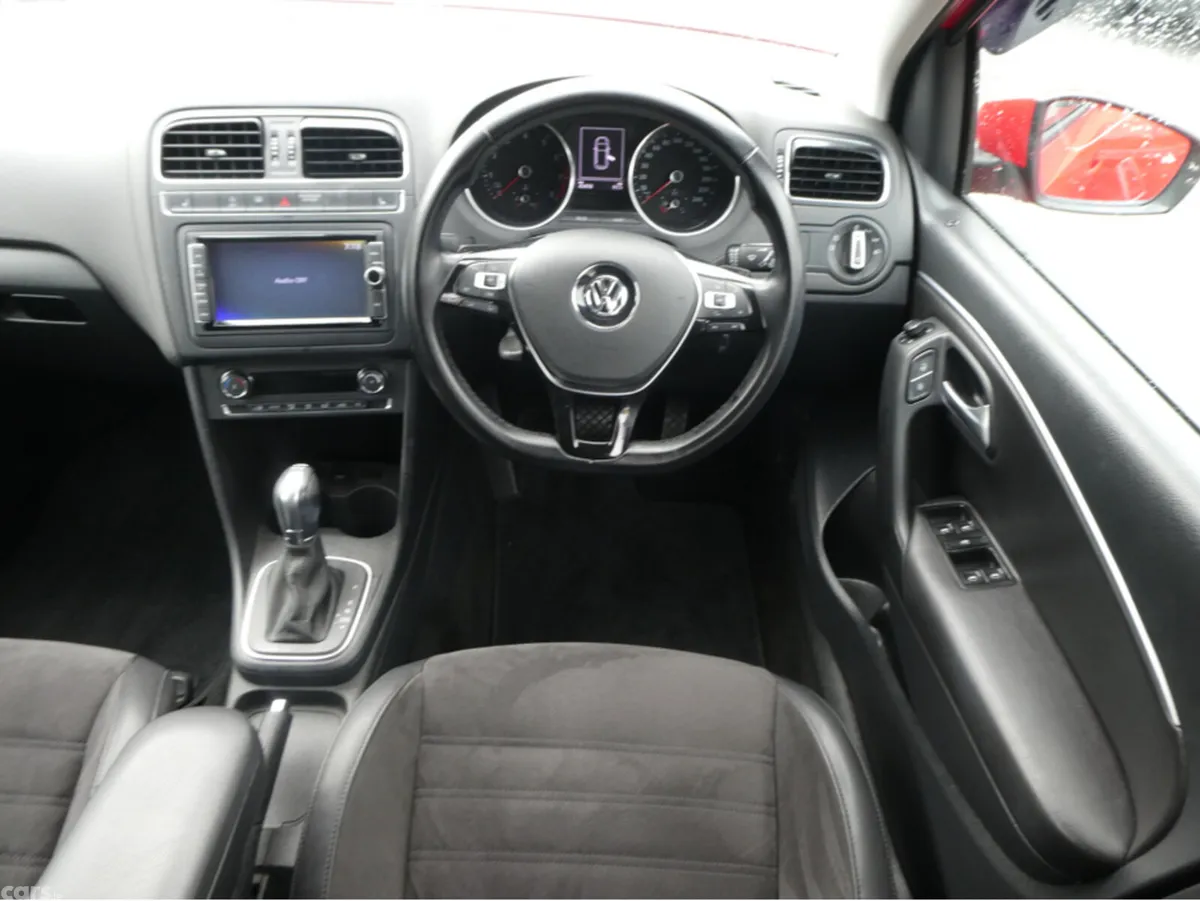 Volkswagen Polo Hatchback, Petrol, 2016, Red