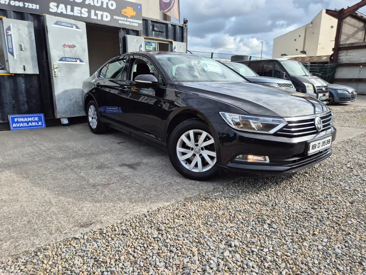 Volkswagen Passat Saloon, Diesel, 2018, Black