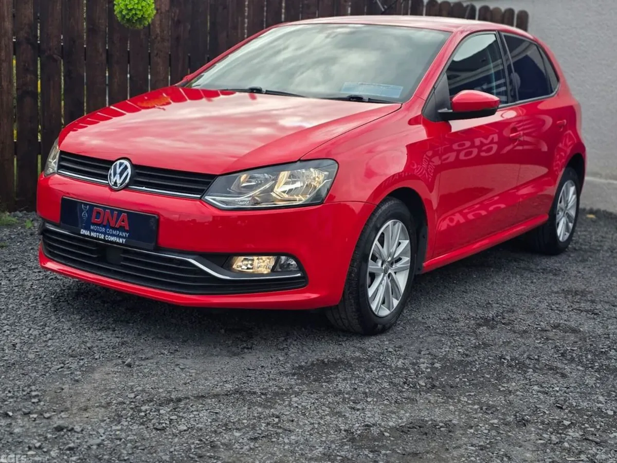 Volkswagen Polo Hatchback, Petrol, 2017, Red