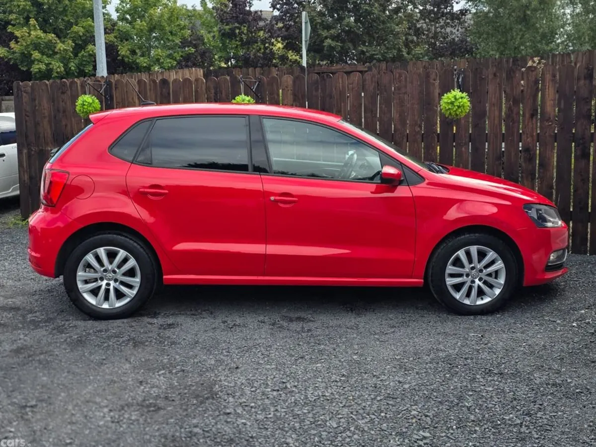 Volkswagen Polo Hatchback, Petrol, 2017, Red