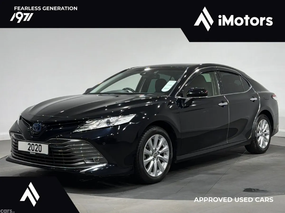 Toyota Camry Saloon, Petrol Hybrid, 2020, Black