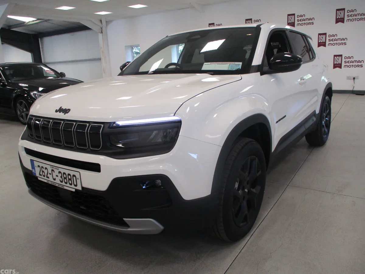Jeep Avenger SUV, Petrol Hybrid, 2026, White
