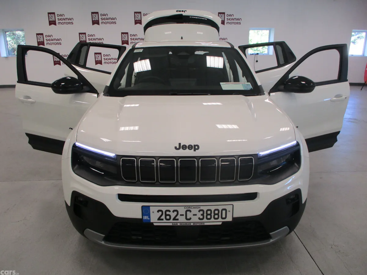 Jeep Avenger SUV, Petrol Hybrid, 2026, White
