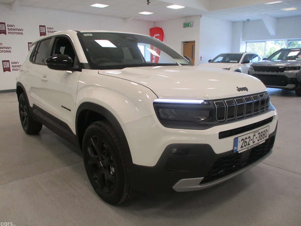 Jeep Avenger SUV, Petrol Hybrid, 2026, White