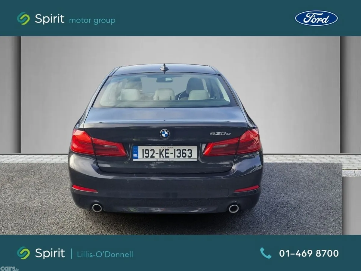 BMW 5-Series Saloon, Petrol Plug-in Hybrid, 2019, Grey