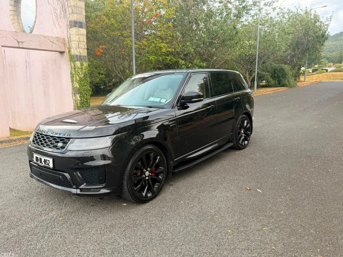 Land Rover Range Rover Sport SUV, Diesel, 2018, Black