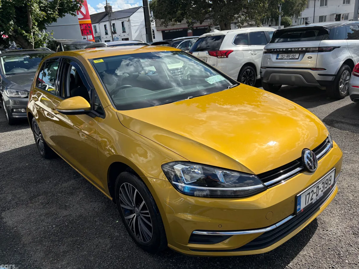 Volkswagen Golf Hatchback, Petrol, 2017, Yellow